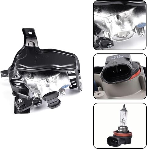 PIT66 Front Bumper Fog Lights Compatible with Honda CRV 2010-2011 Driver & Passenger Side HO2593126, HO2592126 Clear in Saudi Arabia