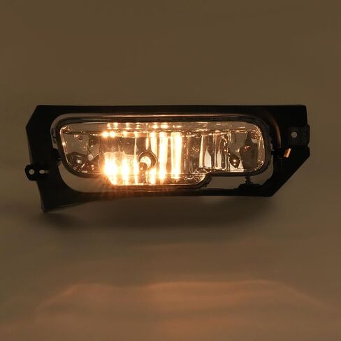 HECASA Pair Fog Light Compatible with 2006-2011 Mercury Grand Marquis Replacement for FO2592227 FO2593227 Front Bumper Fog Lamp LH&RH Clear Lens in Saudi Arabia