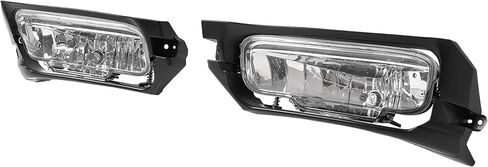 HECASA Pair Fog Light Compatible with 2006-2011 Mercury Grand Marquis Replacement for FO2592227 FO2593227 Front Bumper Fog Lamp LH&RH Clear Lens in Saudi Arabia