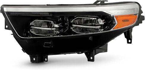 AKKON - مناسب لطراز Ford Explorer Base 2020-2024 [Full LED] مع استبدال جانب الركاب الأيمن للمصباح الأمامي DRL in Saudi Arabia