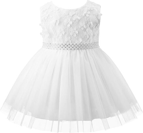 Bow Dream Baby Flower Girl Dress Party Princess Dresses Wedding Birthday Pageant in Kuwait