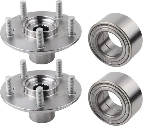 قطعتان من مجموعة محمل محور العجلة الأمامية متوافقة مع 2001-2002 Acura MDX، 1999-2004 Honda Odyssey، 2003-2004 Honda Pilot، استبدل 44300SP0008 44300S3VA01 in Saudi Arabia