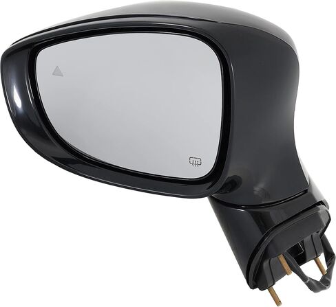 Garage-Pro Driver Side Power Heated Mirror for Chrysler Pacifica 2017-2019, Signal Light, Blind Spot Monitor, Paintable, Vanity Mirror for Car in Saudi Arabia