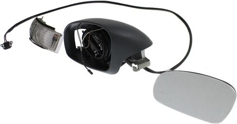 مرآة جانبية للسائق من Garage-Pro لسيارات Volkswagen Beetle 2003-2010 مع ضوء إشارة قابل للطلاء تم بناؤها من ديسمبر 2002 in Saudi Arabia