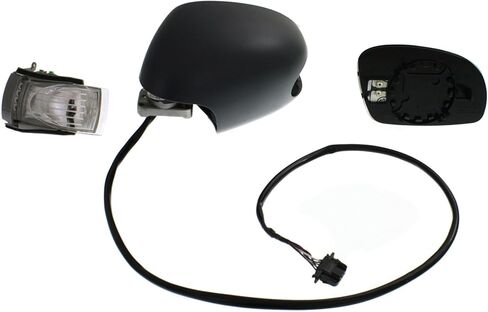 مرآة جانبية للسائق من Garage-Pro لسيارات Volkswagen Beetle 2003-2010 مع ضوء إشارة قابل للطلاء تم بناؤها من ديسمبر 2002 in Saudi Arabia