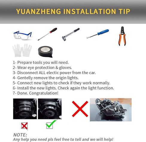 VLAND LED Headlights for [Lexus IS250 IS350 ISF IS 220d 2006 2007 2008 2009 2010 2011 2012] Front Lamps Assembly with Sequential Turn Signal, YAA-IS-0303H, Pair, 2PCS (Amber) in Saudi Arabia