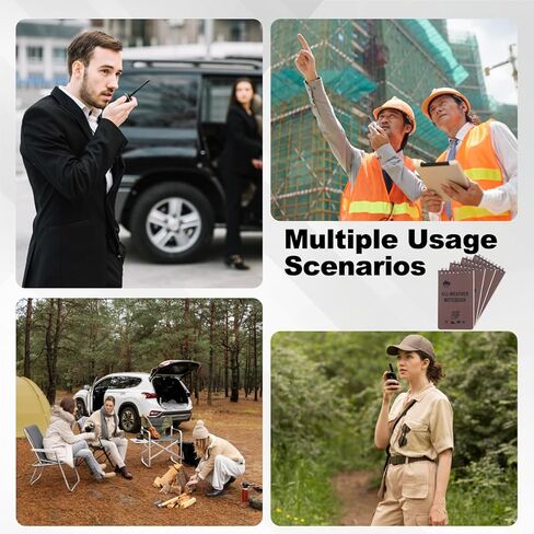 4 عبوات من دفاتر الملاحظات المقاومة للماء، دفتر ملاحظات بحجم 3 × 5 جيوب، مفكرة الشرطة، دفتر ملاحظات بحجم الجيب لجميع الأحوال الجوية للأماكن الخارجية والمدرسة والمكتب، يمكن حملها في جميع الأنحاء، مقاومة للتمزق والرطوبة (أخضر) in Kuwait