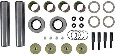 Mytee Products King Pin Kit - مجموعة إصلاح توجيه المحور الأمامي الكاملة بدون ريام لـ FF981 982 984 MFS10 MFS12 MFS13 و986 نماذج المحور تحل محل 2500542C91 3093704 R201419 70.981.18 R203032 in Saudi Arabia