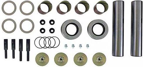 Mytee Products King Pin Kit - مجموعة إصلاح توجيه المحور الأمامي الكاملة بدون ريام لـ FF981 982 984 MFS10 MFS12 MFS13 و986 نماذج المحور تحل محل 2500542C91 3093704 R201419 70.981.18 R203032 in Saudi Arabia
