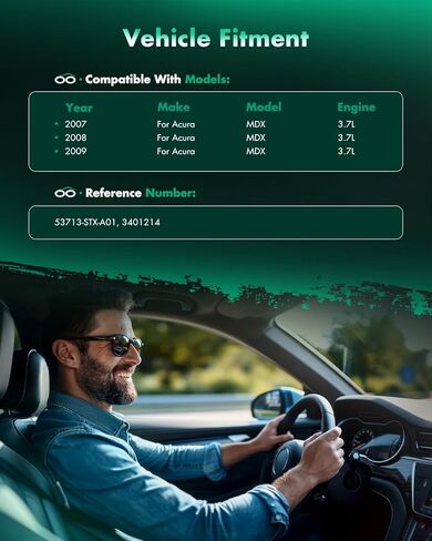 SCITOO 53713-STX-A01 مجموعة خرطوم ضغط التوجيه المعزز مناسبة لـ Acura لـ MDX 2007-2009 in Saudi Arabia