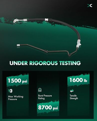 SCITOO 53713-STX-A01 مجموعة خرطوم ضغط التوجيه المعزز مناسبة لـ Acura لـ MDX 2007-2009 in Saudi Arabia
