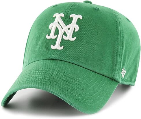 قبعة 47 MLB قابلة للتعديل للتنظيف البديل للبالغين من الجنسين - مقاس واحد (الولايات المتحدة، ألفا، مقاس واحد، نيويورك ميتس أبيض/وردي) in Saudi Arabia