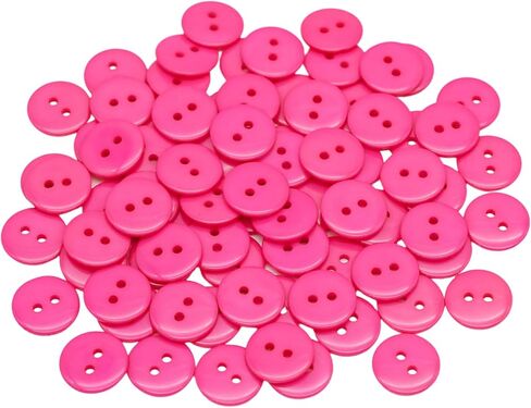 80pcs red Sewing Buttons, 3/4-inch 2 Hole Buttons for Clothes, Craft, Sewing & DIY in Saudi Arabia