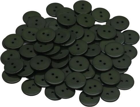 80pcs red Sewing Buttons, 3/4-inch 2 Hole Buttons for Clothes, Craft, Sewing & DIY in Saudi Arabia