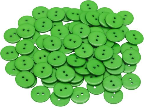 80pcs red Sewing Buttons, 3/4-inch 2 Hole Buttons for Clothes, Craft, Sewing & DIY in Saudi Arabia