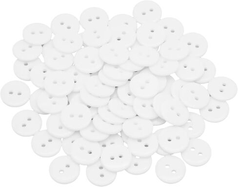 80pcs red Sewing Buttons, 3/4-inch 2 Hole Buttons for Clothes, Craft, Sewing & DIY in Saudi Arabia