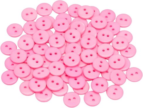 80pcs red Sewing Buttons, 3/4-inch 2 Hole Buttons for Clothes, Craft, Sewing & DIY in Saudi Arabia