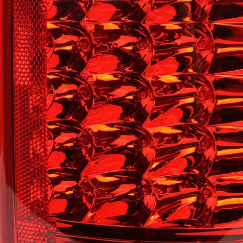 مصابيح خلفية LED من الكروم SPEC-D متوافقة مع 2002-2006 دودج رام 1500/2500/3500، مجموعة زوج يسار + يمين in Saudi Arabia