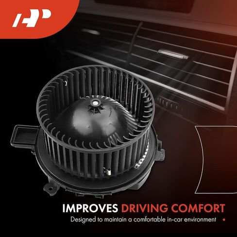 A-Premium HVAC Heater Blower Motor Assembly with Brushless Motor Compatible with Chevrolet & GMC Vehicles - Cruze 2016-2019, Volt 2016-2019, Acadia 2017-2019, Acadia Limited 2017 - Front Side in Saudi Arabia