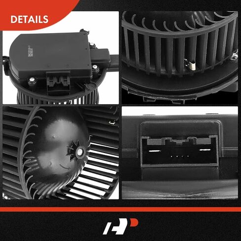A-Premium HVAC Heater Blower Motor Assembly with Brushless Motor Compatible with Chevrolet & GMC Vehicles - Cruze 2016-2019, Volt 2016-2019, Acadia 2017-2019, Acadia Limited 2017 - Front Side in Saudi Arabia