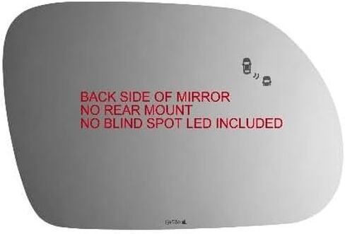 Compatible with 2020-2023 Kia Soul Driver Side Mirror Glass w/Blind Spot Icon Symbol, No Rear Mount in Saudi Arabia