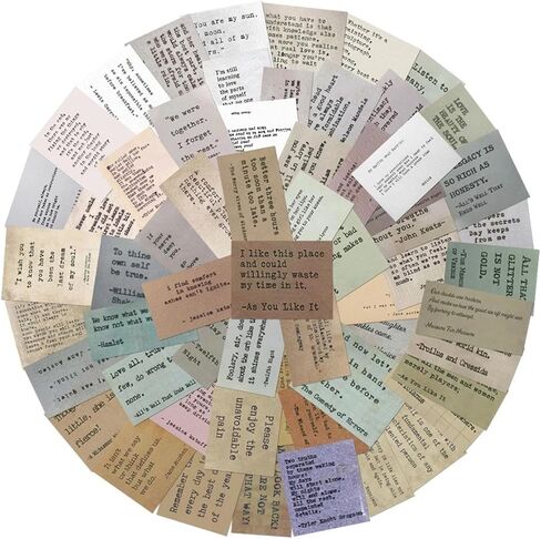60pcs Retro Quotes and Motivational Stickers Come in Soft and Diverse Colors, with Elegant Visual Effects, Suitable for Decorating Or Collecting Stickers in Saudi Arabia