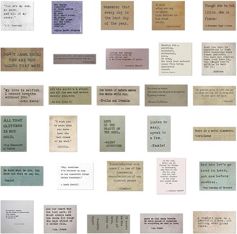 60pcs Retro Quotes and Motivational Stickers Come in Soft and Diverse Colors, with Elegant Visual Effects, Suitable for Decorating Or Collecting Stickers in Saudi Arabia
