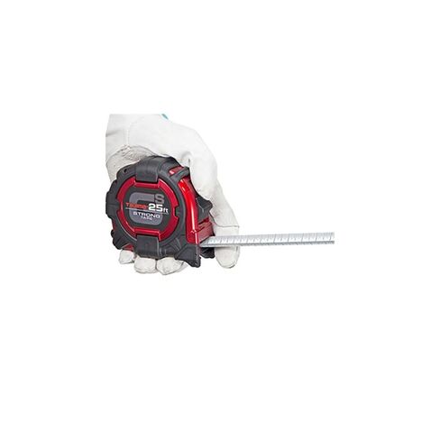 TAJIMA Tape Measure - 25 ft / 7.5 m x 1-1/16 inch GS-Lock Measuring Tape with Dual Metric/Standard Scale & Acrylic Coated Blade - GS-25/7.5MBW in Saudi Arabia