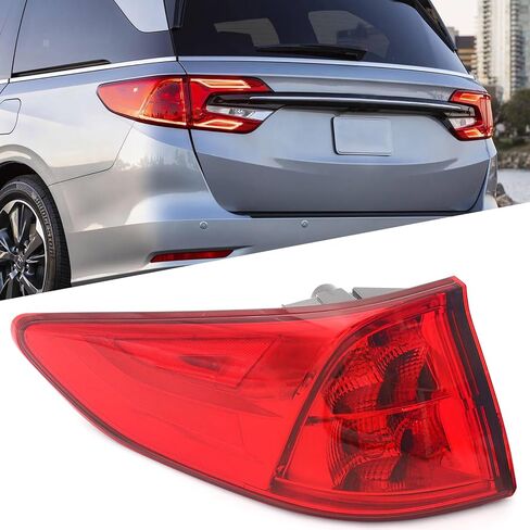 ضوء الذيل الخارجي Huray لسيارة Honda Odyssey 2018-2024 OE استبدال المصباح الخلفي (جانب الركاب (الأيمن)) in Saudi Arabia