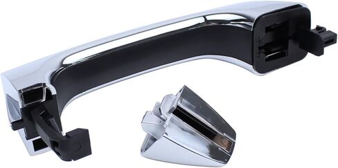 MOTOKU 5Pcs Front and Rear and Cargo Chrome Exterior Door Handles for Hummer H3T 2009-2010 H3 2006-2010 Outer Outside Door Handles in Saudi Arabia