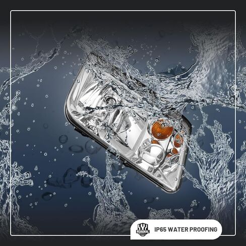 مصابيح أمامية مع مصابيح لموديلات 1999-2005 VW Jetta Mk4، مصابيح أمامية هالوجين بديلة للسائق وجانب الركاب، نموذج غير مناسب مع ضوء ضباب مدمج in Kuwait