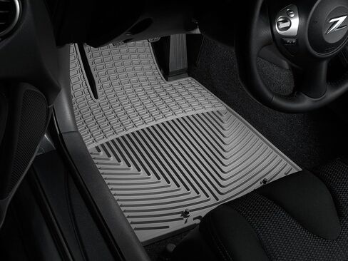 سجادات أرضية Weathertech مناسبة لجميع الأحوال الجوية لسيارة Nissan 370Z الصف الأول (W226)، أسود in Saudi Arabia
