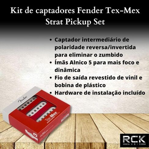 Fender Tex-Mex Telecaster Single-Coil Pickups - Set of 2 in Saudi Arabia