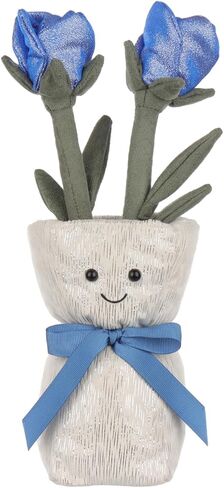 Apricot Lamb Rose Vase Plush Stuffed Flowers for Kids, Soft Cute Plushies Toys for Baby Girl and Boy, Fluffy Rose Vase Red 12 Inches in Saudi Arabia