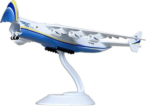ترقية طائرة أنتونوف 225 النموذجية بمقياس 1/400، طائرة نقل بضائع معدنية طراز Diecast An225 مع أنف مفتوح للأعلى، مجموعة مثالية وهدية in Kuwait