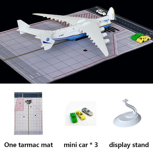 ترقية طائرة أنتونوف 225 النموذجية بمقياس 1/400، طائرة نقل بضائع معدنية طراز Diecast An225 مع أنف مفتوح للأعلى، مجموعة مثالية وهدية in Kuwait