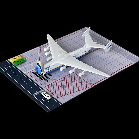 ترقية طائرة أنتونوف 225 النموذجية بمقياس 1/400، طائرة نقل بضائع معدنية طراز Diecast An225 مع أنف مفتوح للأعلى، مجموعة مثالية وهدية in Kuwait