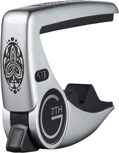 G7th Special Editions 6 String Guitar Capo، يمكن استخدامه بكلتا اليدين، ذهبي، 63 جم/2.2 أونصة. ملف تعريف منخفض وغير تدخلي (C81153) in Kuwait