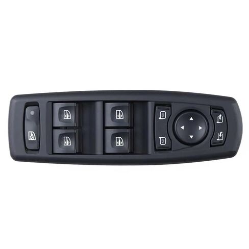 Car Front Left Power Master Window Switch for Renault Fluence L30 Megane 25400-0008R 254000006R 809610016R 254000008R(254000008R Black) in Saudi Arabia