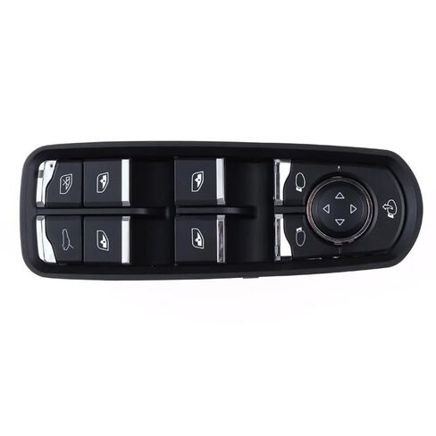 7PP959858AEDML 7PP959858RDML for Porsche Cayenne for Macan for Panamera 11-17 Front Left Power Window Switch Button(Black-B) in Saudi Arabia