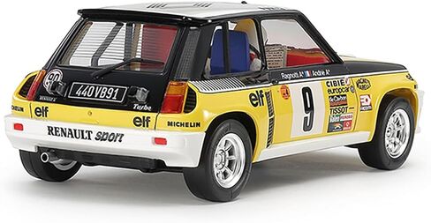 TAMIYA 1:24 Renault 5 Turbo 1975 Rally Model Kit، صناعة النماذج البلاستيكية، طقم السيارة، للجنسين، البالغين في سن المراهقة in Saudi Arabia