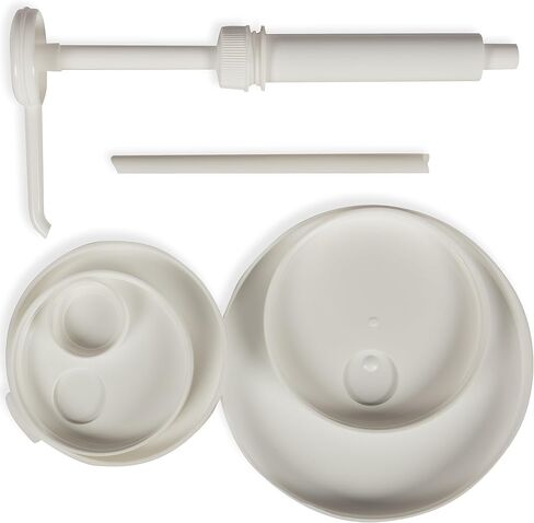 San Jamar P7310 Economy Condiment Syrup Pump w/ 5 Caps NSF in Saudi Arabia