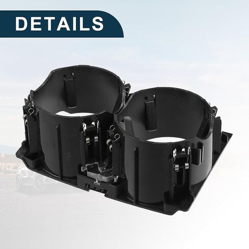Cup Holder for Mercedes-Benz E350 Practical No.A2126800110 | Instrument Panel Drink Holder Black 1 Pcs in Saudi Arabia
