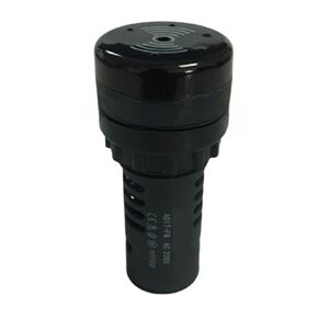 22mm Intermittent Buzzer AD17-22FM/24V/220v Black AD17-22FML Continuous Sound Without Light in Kuwait