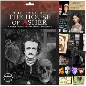 The Deadbolt Mystery Society–The Fall of The House of Asher: Murder Mystery Game - Search for Clues, Solve Puzzles, Eliminate Suspects, Solve Solo Or with A Group in Saudi Arabia