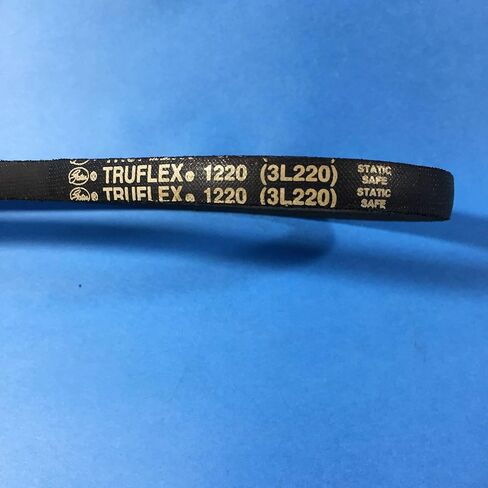 حزام على شكل حرف V Trueflex من Gates 1220-3L220 0.3750 بوصة علوي وعرض 22 بوصة طول خارجي 0.2188 بوصة ارتفاع in Saudi Arabia