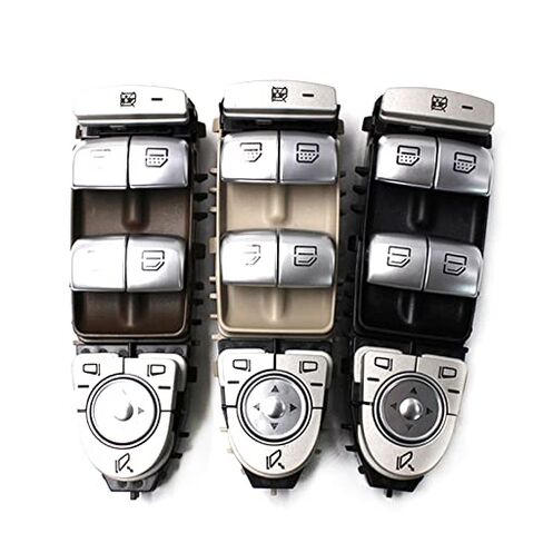 2229056800 A2229056800 for Mercedes C300 C63 C350e W205 Car Left Side Window Master Switch(Brown) in Saudi Arabia