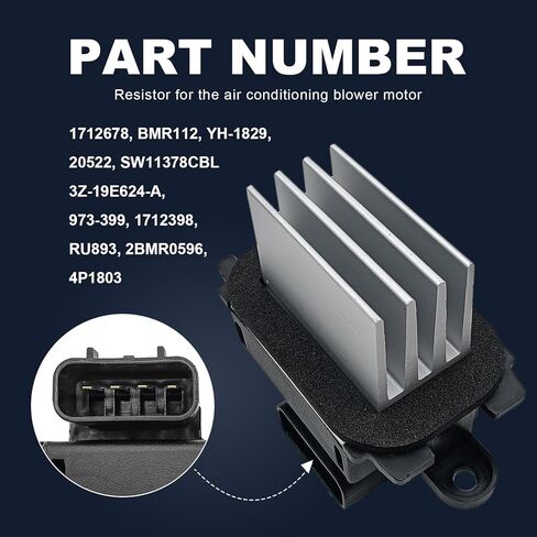 استبدال وحدة التحكم في منفاخ تيار متردد HVAC # YH-1829 BL3Z-19E624-A متوافق مع Ford F-150 2010-2014 Expedition 2010-2017 Lincoln Navigator 2011-2017 HVAC التحكم في درجة الحرارة in Saudi Arabia