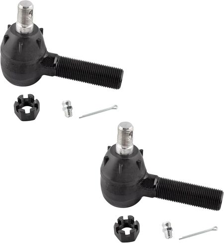 BOXI ES2847 ES2848 Front Outer Tie Rods for 1986-1993 Dodge Ramcharger W150 W250, 1986-1989 W100 Outer Tie Rod Ends Replacement - 2pc set in Saudi Arabia