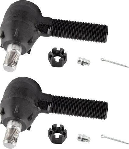 BOXI ES2847 ES2848 Front Outer Tie Rods for 1986-1993 Dodge Ramcharger W150 W250, 1986-1989 W100 Outer Tie Rod Ends Replacement - 2pc set in Saudi Arabia